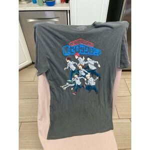 My Hero Academia Gray Shirt Size L